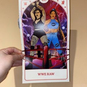 Netflix WWE Raw Wall Decor - Red, Blue, Black